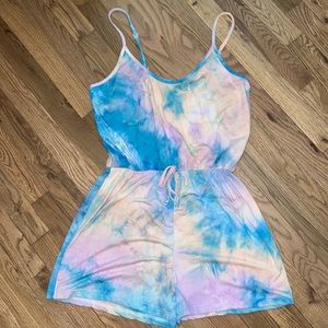 NEW without tags Indero Tie Dye Romper Size L